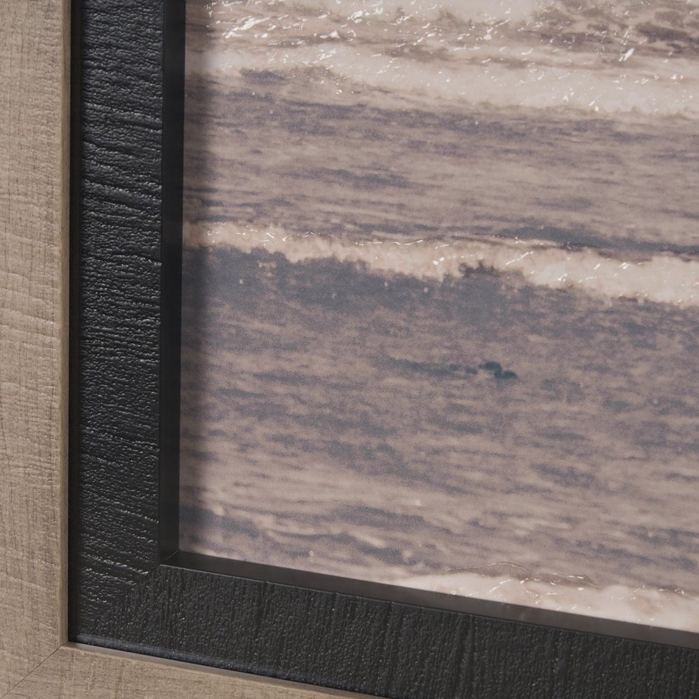 Mercana - Rocky Shores by Nathan Larson a Hand Embellished Framed Art Print Matted under Glass - 15693 view 5