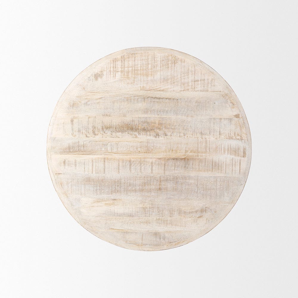 Mercana - Rosie 36.0L x 36.0W x 16.0H Round Blonde Wood Coffee Table - 69994 view 9