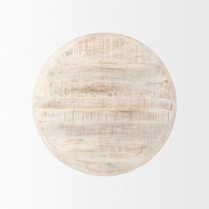 Mercana - Rosie 36.0L x 36.0W x 16.0H Round Blonde Wood Coffee Table - 69994 view 9