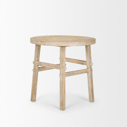 Mercana - Rosie Large Blonde Wood End Table - 70489 view 3