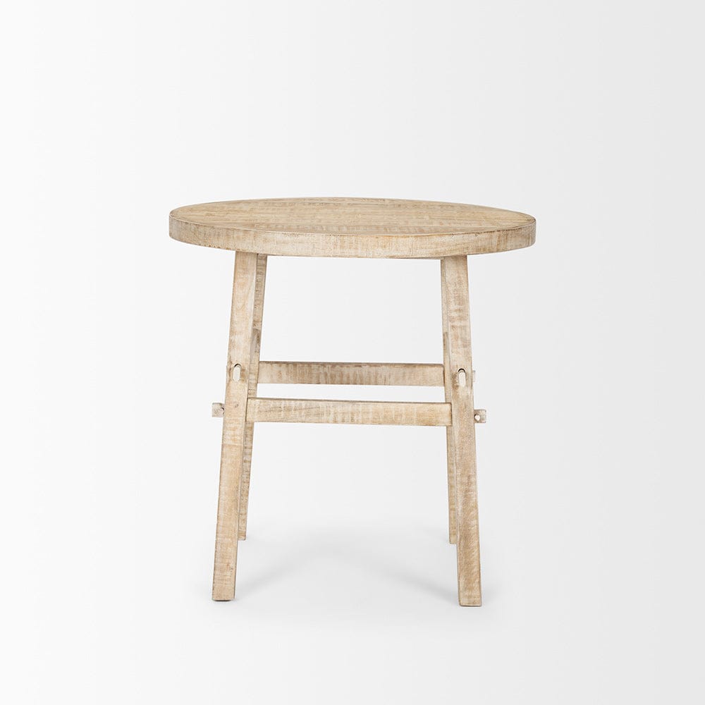 Mercana - Rosie Large Blonde Wood End Table - 70489 view 4