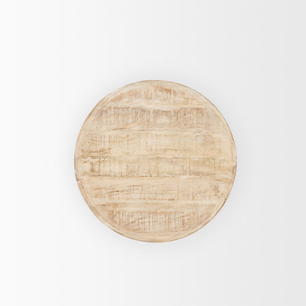 Mercana - Rosie Large Blonde Wood End Table - 70489 view 5