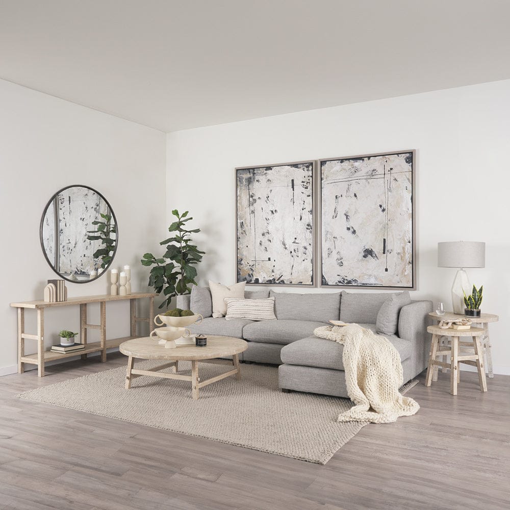 Mercana - Rosie Large Blonde Wood End Table - 70489 view 9