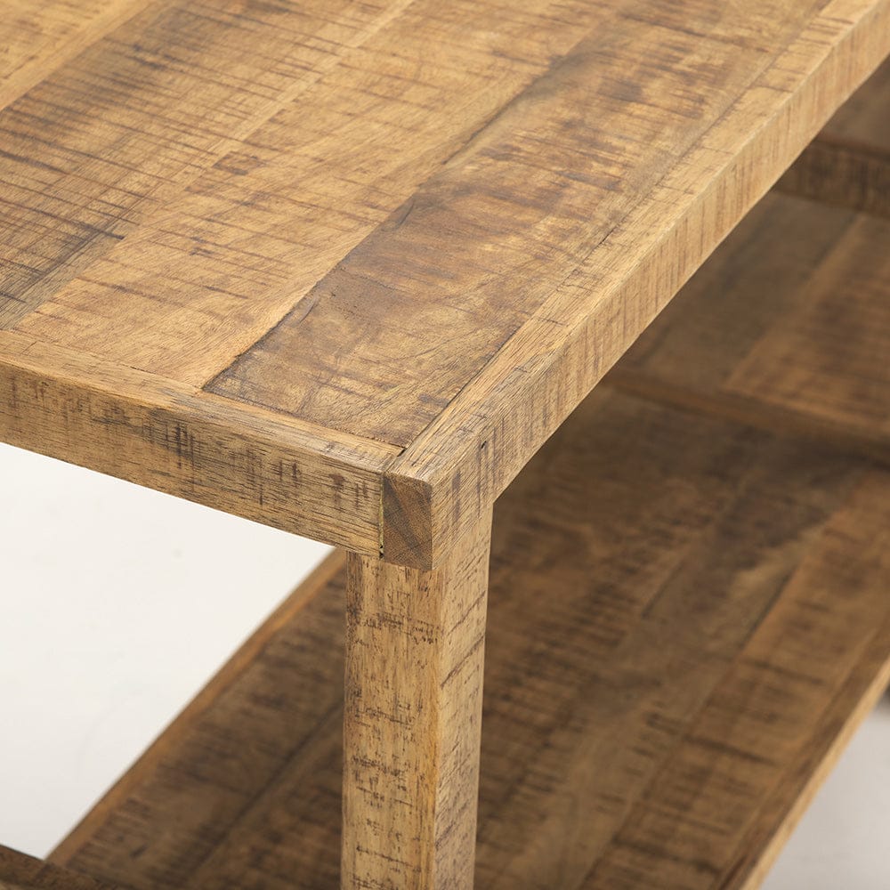 Mercana - Rosie Large Brown Wood Console Table - 70492 view 5