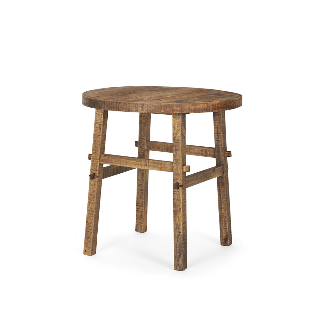 Mercana - Rosie Large Brown Wood End Table - 70495 view 1