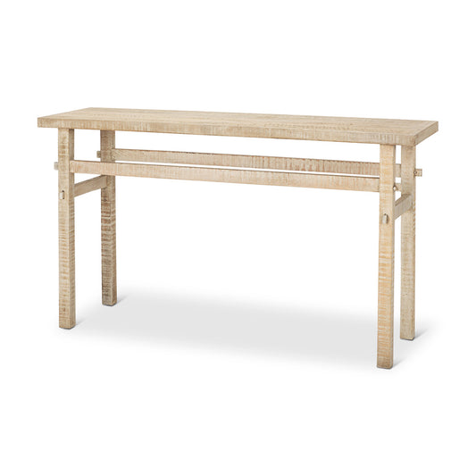 Mercana - Rosie Small Blonde Wood Console Table - 70491 view 1
