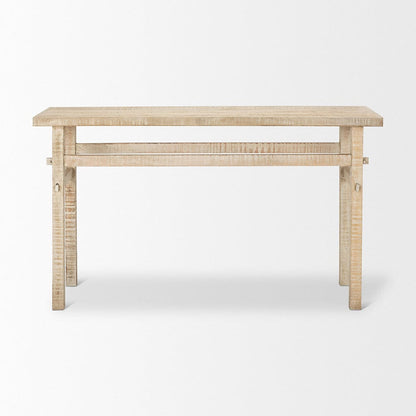 Mercana - Rosie Small Blonde Wood Console Table - 70491 view 2