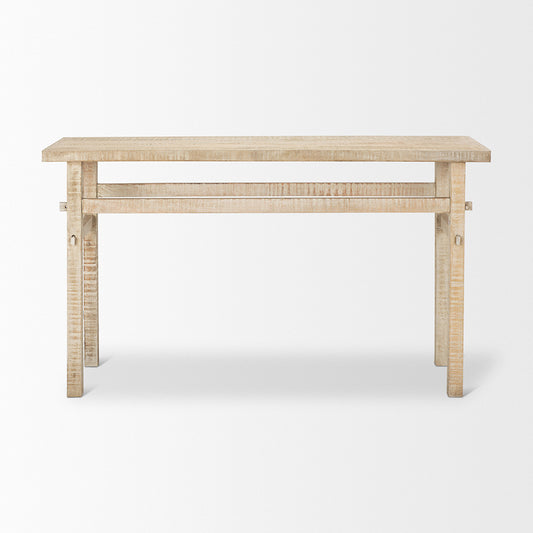 Mercana - Rosie Small Blonde Wood Console Table - 70491 view 2