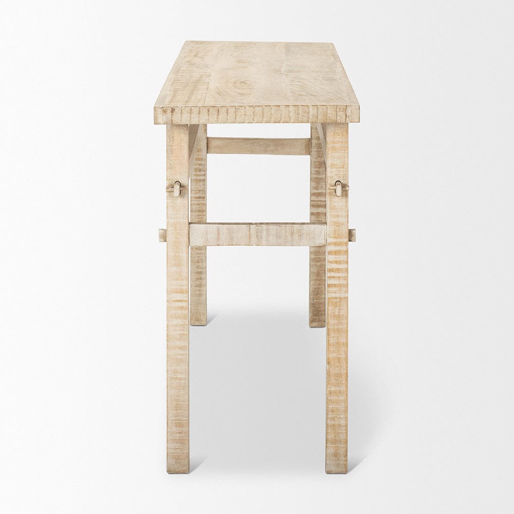 Mercana - Rosie Small Blonde Wood Console Table - 70491 view 3
