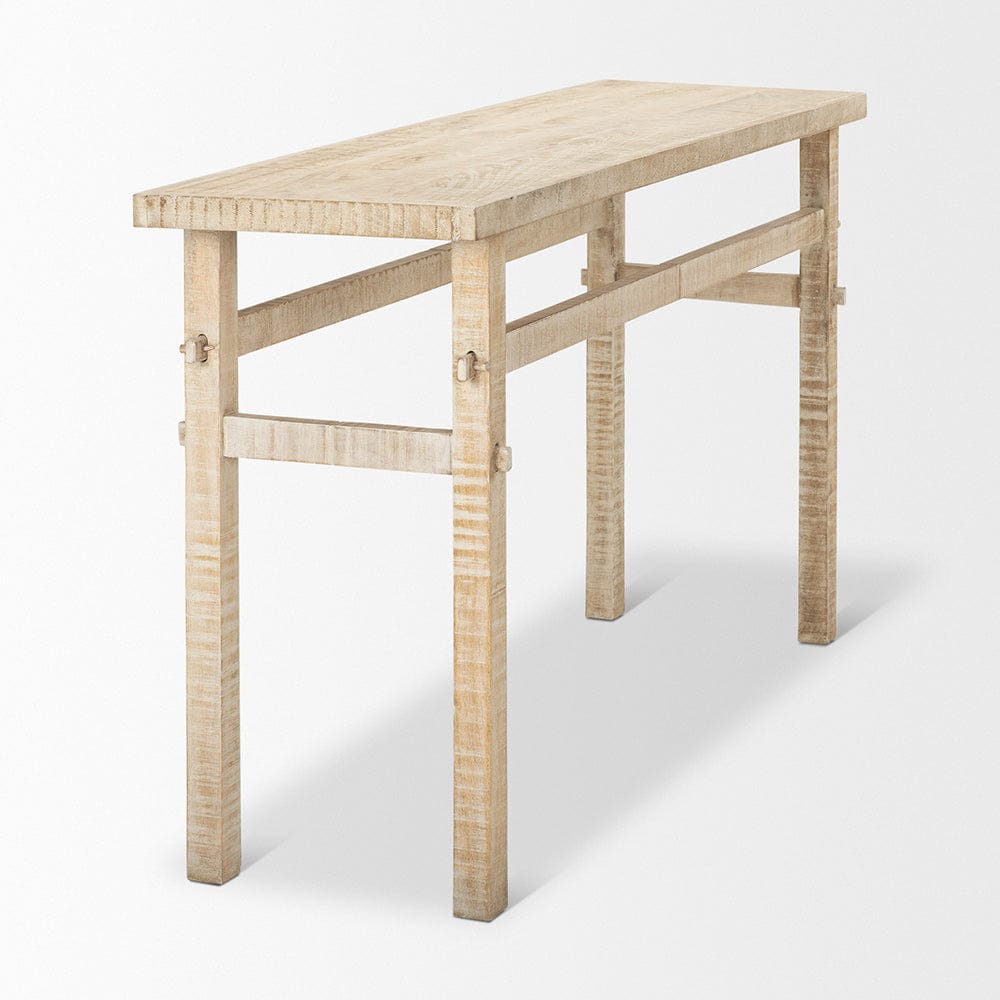 Mercana - Rosie Small Blonde Wood Console Table - 70491 view 4