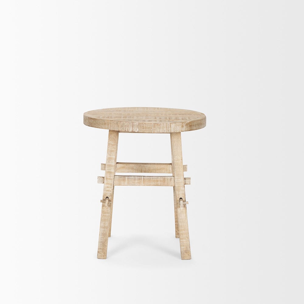Mercana - Rosie Small Blonde Wood End Table - 70488 view 2