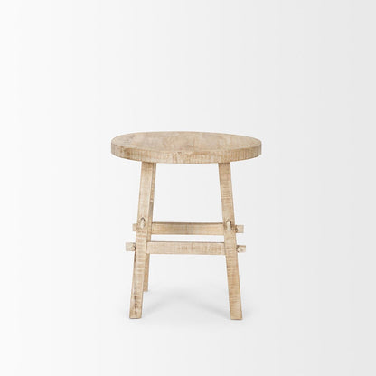 Mercana - Rosie Small Blonde Wood End Table - 70488 view 4