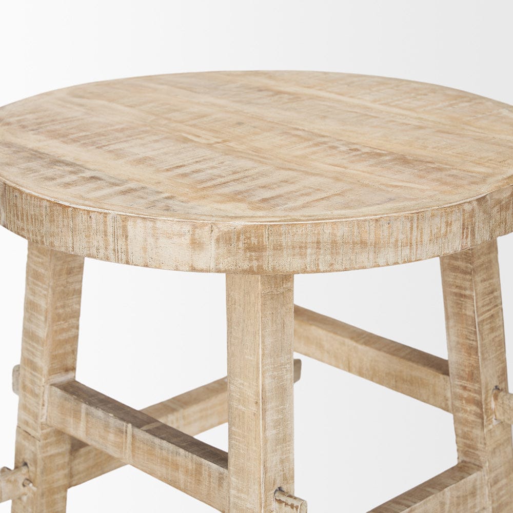 Mercana - Rosie Small Blonde Wood End Table - 70488 view 6