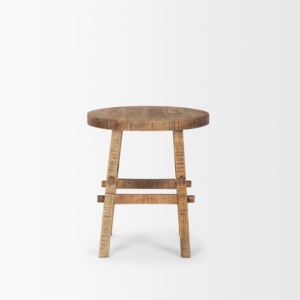 Mercana - Rosie Small Brown Wood End Table - 70494 view 4