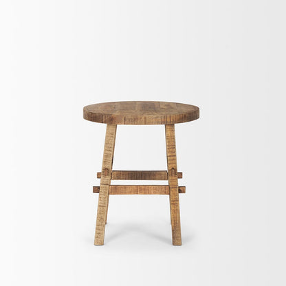 Mercana - Rosie Small Brown Wood End Table - 70494 view 4
