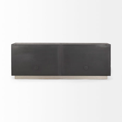 Mercana - Roxdale 82.0L x 18.0W x 29.0H Acid Wash Metal Sideboard - 69260 view 4
