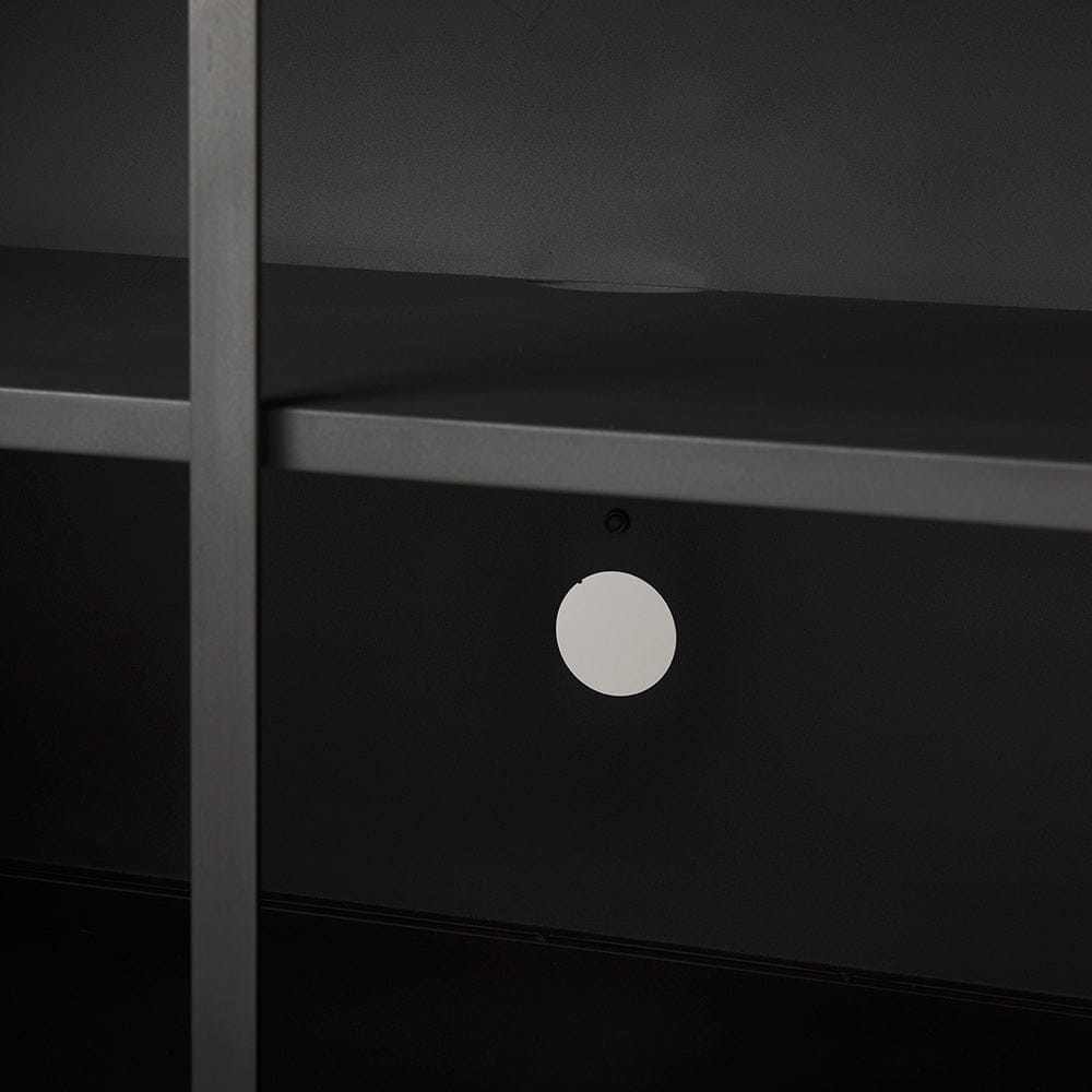 Mercana - Roxdale 82.0L x 18.0W x 29.0H Acid Wash Metal Sideboard - 69260 view 8