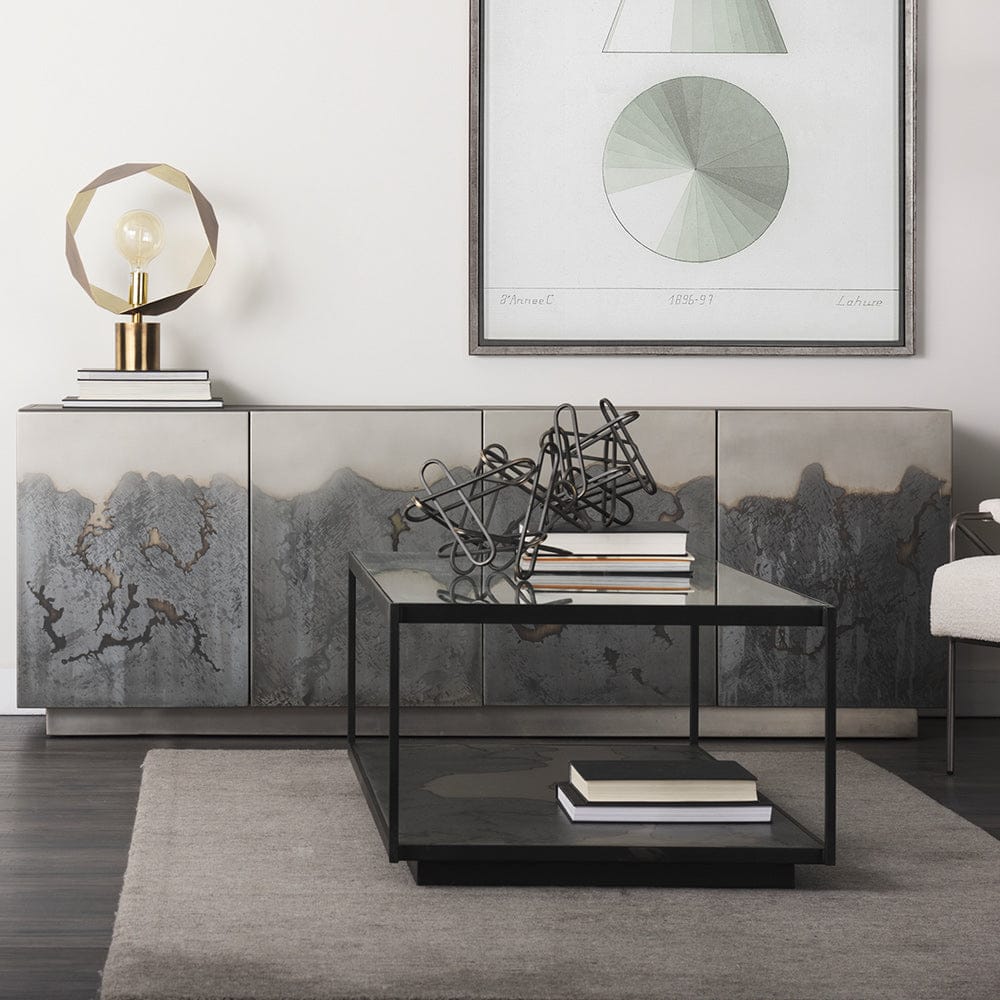 Mercana - Roxdale 82.0L x 18.0W x 29.0H Acid Wash Metal Sideboard - 69260 view 14