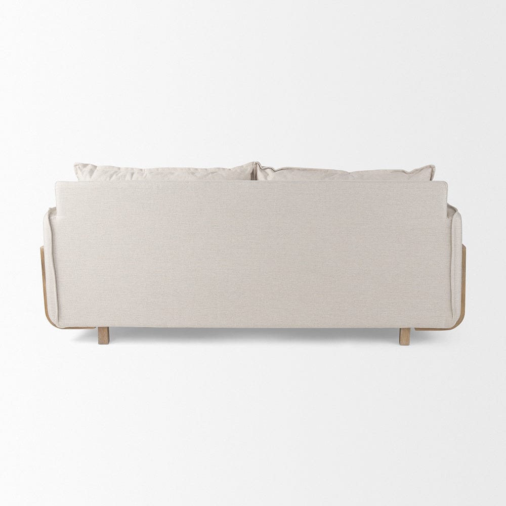 Mercana - Roy I 84" Beige Upholstered Three Seater Sofa - 68700 view 2