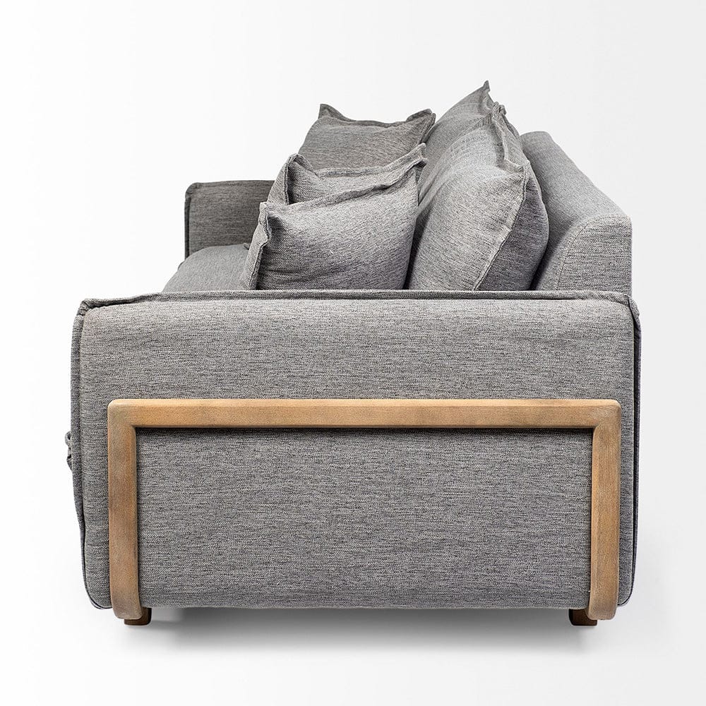 Mercana - Roy I 84" Castlerock Gray Upholstered Three Seater Sofa - 68711_CLOSEOUT view 5