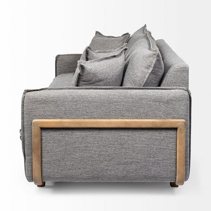 Mercana - Roy I 84" Castlerock Gray Upholstered Three Seater Sofa - 68711_CLOSEOUT view 5