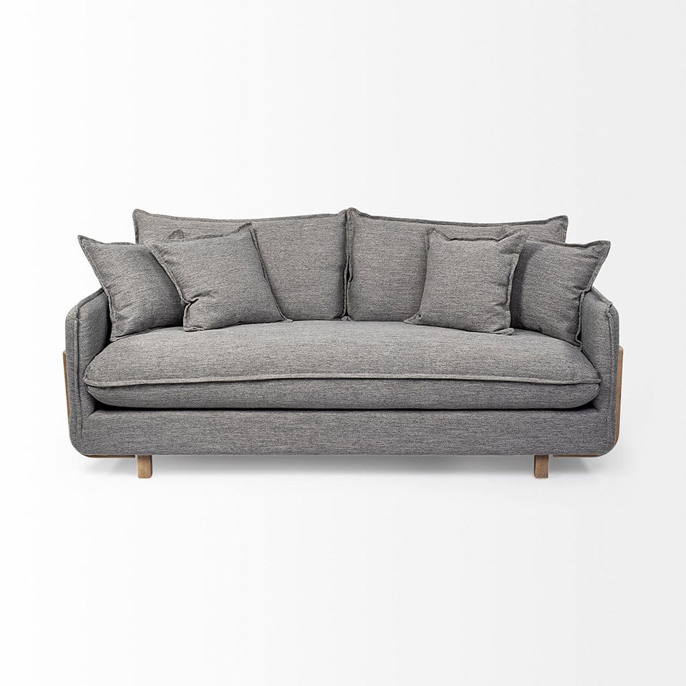 Mercana - Roy I 84" Castlerock Gray Upholstered Three Seater Sofa - 68711_CLOSEOUT view 6