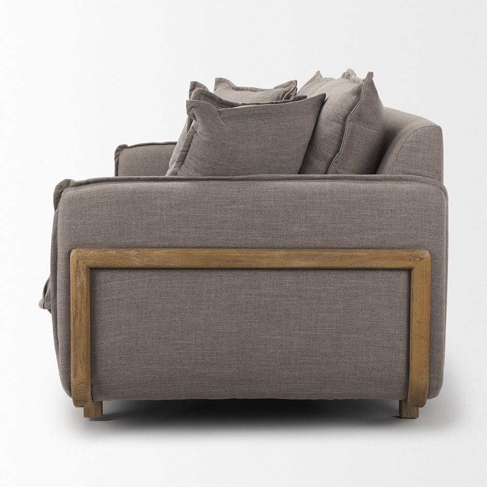Mercana - Roy I 84" Flint Gray Upholstered Three Seater Sofa - 68710_CLOSEOUT view 4