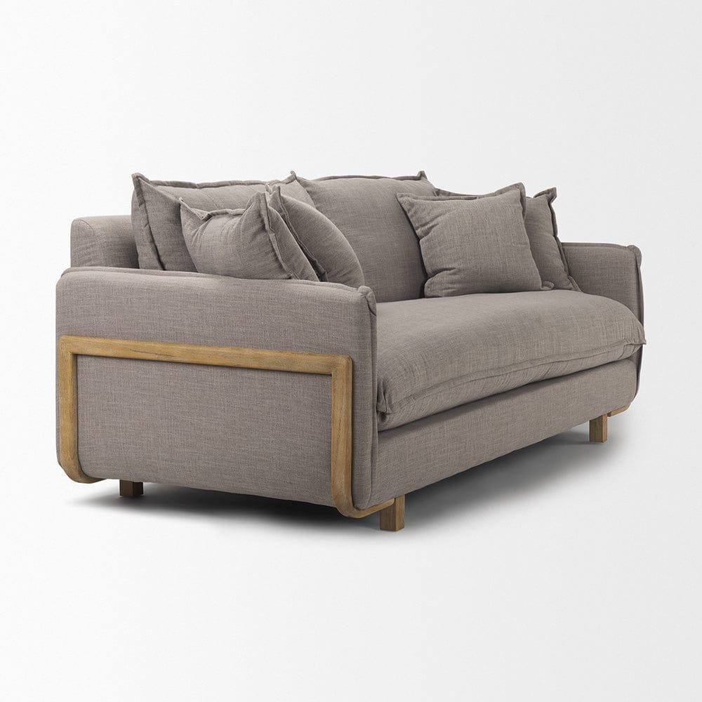 Mercana - Roy I 84" Flint Gray Upholstered Three Seater Sofa - 68710_CLOSEOUT view 7