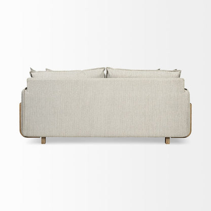 Mercana - Roy I 84" Frost Gray Upholstered Three Seater Sofa - 68712 view 4