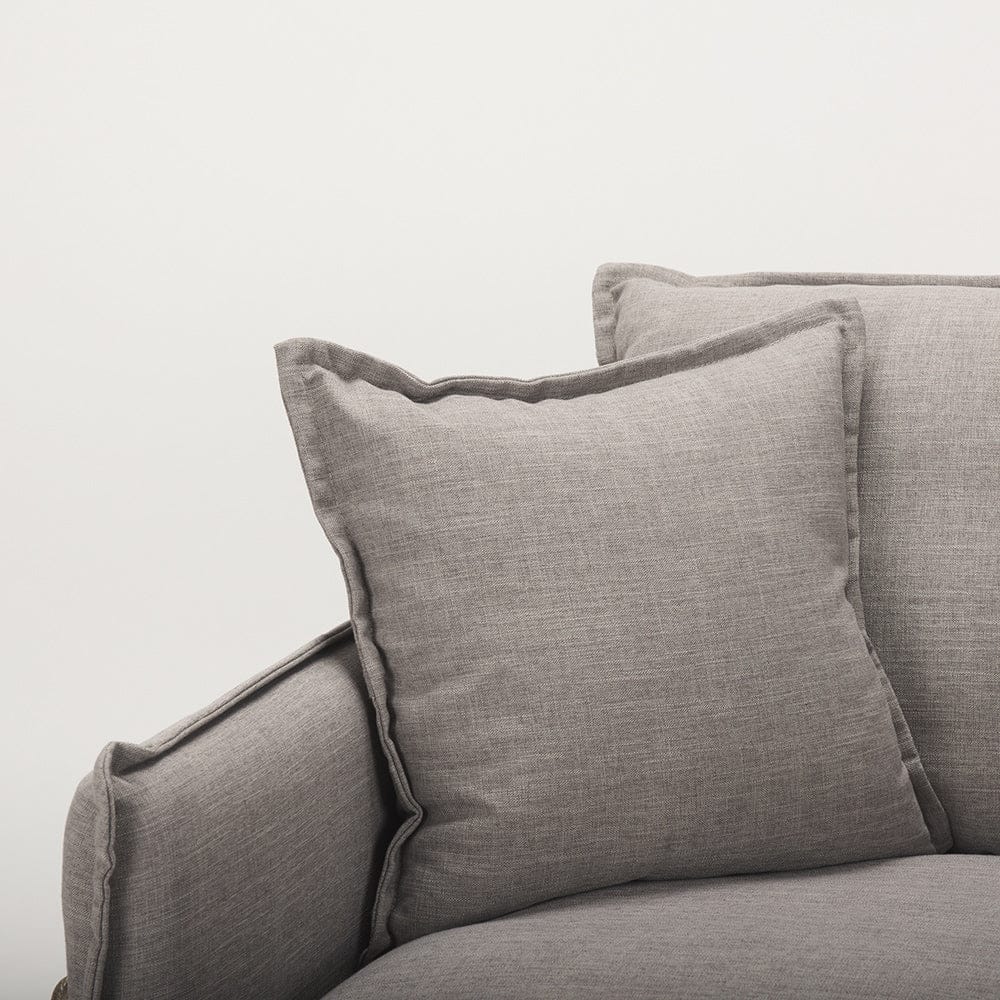Mercana - Roy II Flint Gray Upholstered and Brown Wood Frame Arm Chair - 68714 view 8