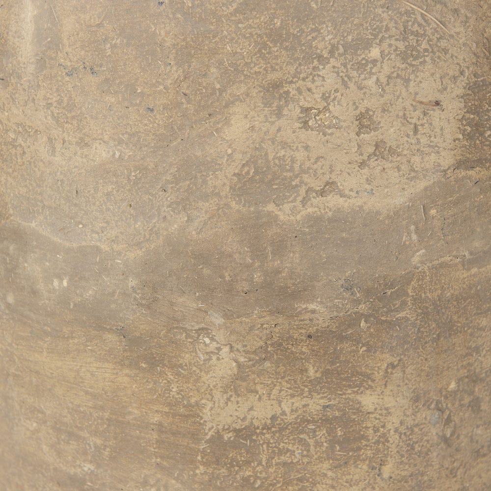 Mercana - Rundal Large Gray Paper Mache Vase - 70209 view 7