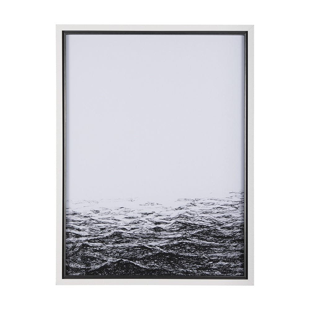 Mercana - Running on Waves I by Simeng a Framed Art Print Matted under Glass - 14852 view 1