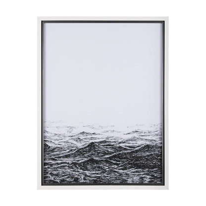 Mercana - Running on Waves II by Simeng a Framed Art Print Matted under Glass - 14853 view 1