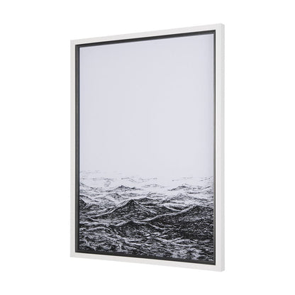 Mercana - Running on Waves II by Simeng a Framed Art Print Matted under Glass - 14853 view 2