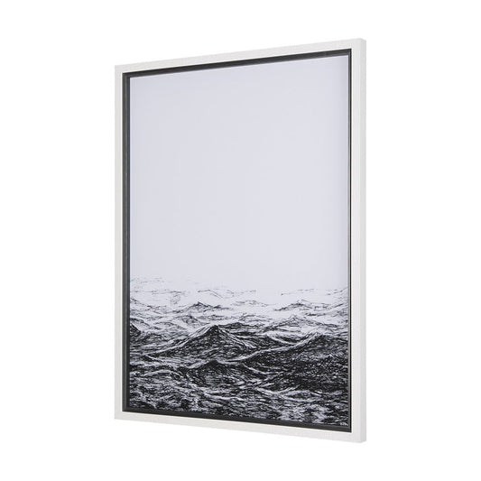 Mercana - Running on Waves II by Simeng a Framed Art Print Matted under Glass - 14853 view 2