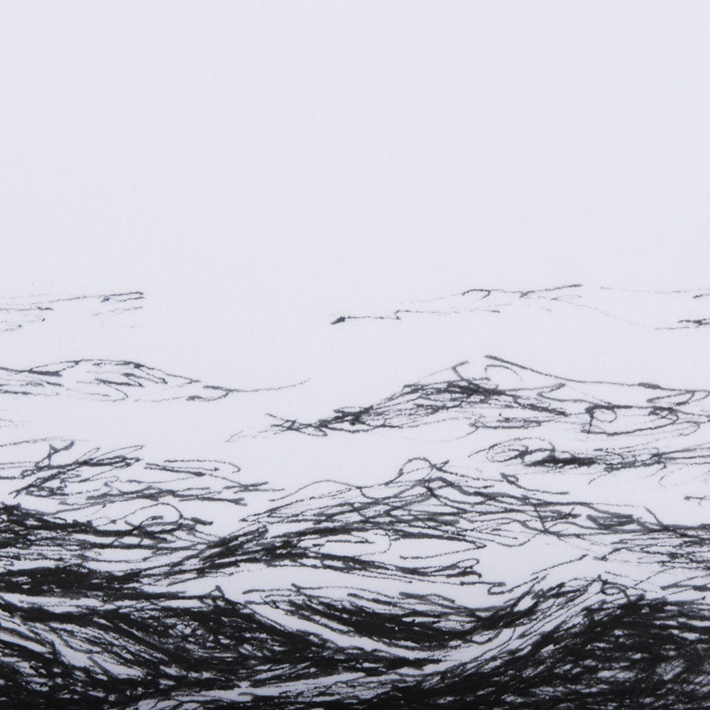 Mercana - Running on Waves II by Simeng a Framed Art Print Matted under Glass - 14853 view 7
