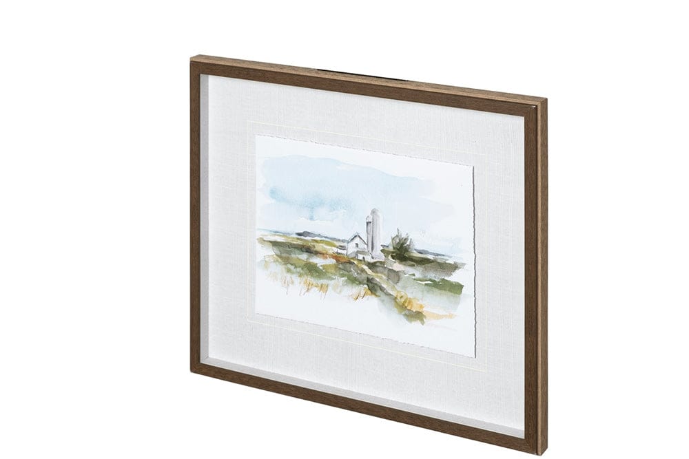 Mercana - Rural Plein Air I by Ethan Harper a Hand Embellished Textured Framed Art Print Matted under Glass - 12702 view 2