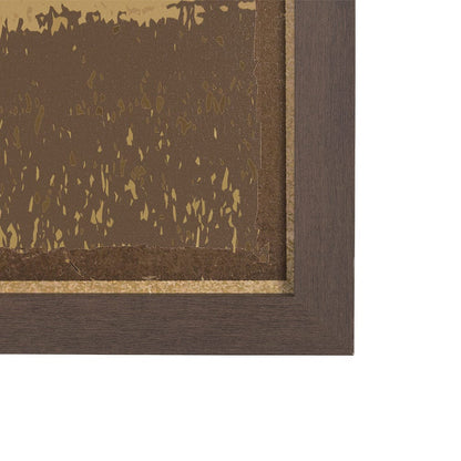 Mercana - Rustic Type by Tania Bello a Hand Embellished Textured Framed Art Print - 15316 view 3