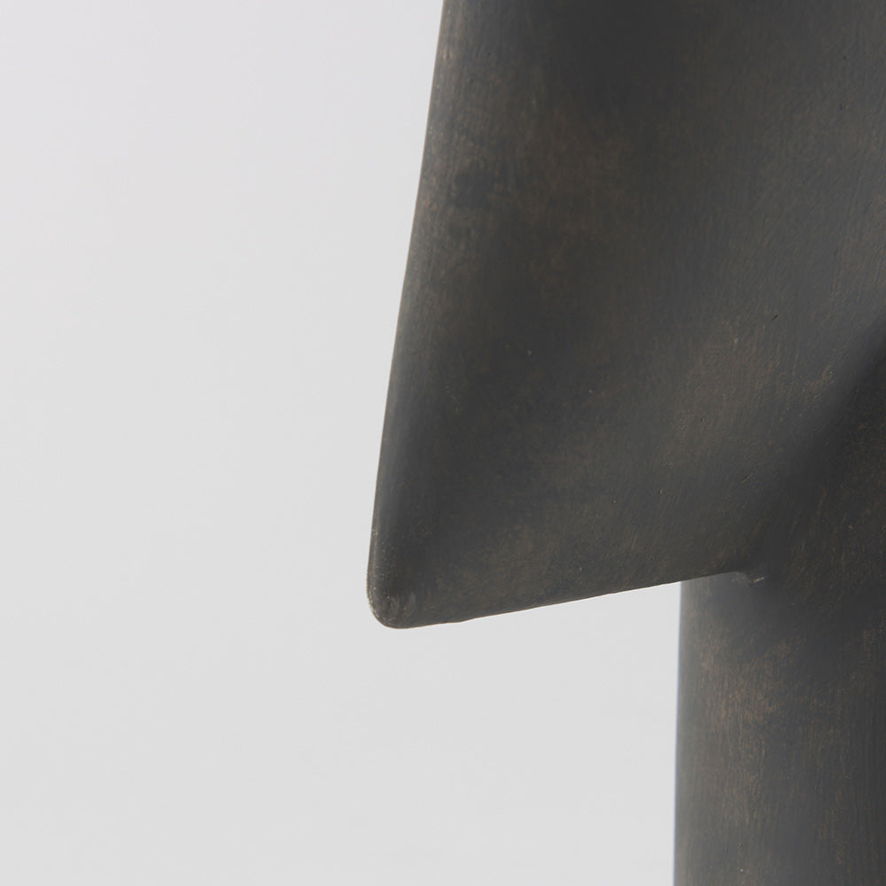 Mercana - Rylee 13.0H Dark Brown Ceramic Vase - 69803 view 7
