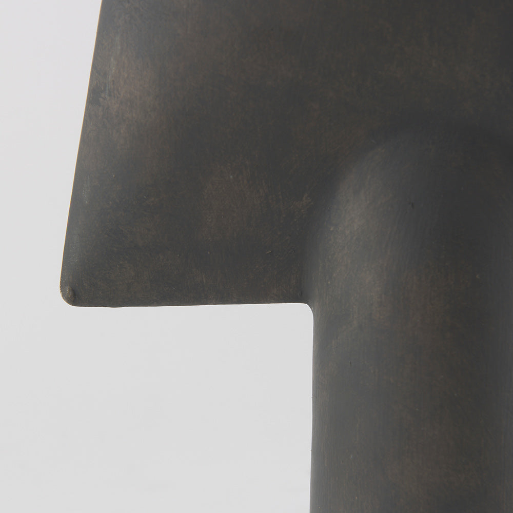 Mercana - Rylee 13.0H Dark Brown Ceramic Vase - 69803 view 8