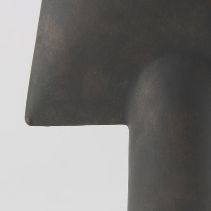 Mercana - Rylee 13.0H Dark Brown Ceramic Vase - 69803 view 8