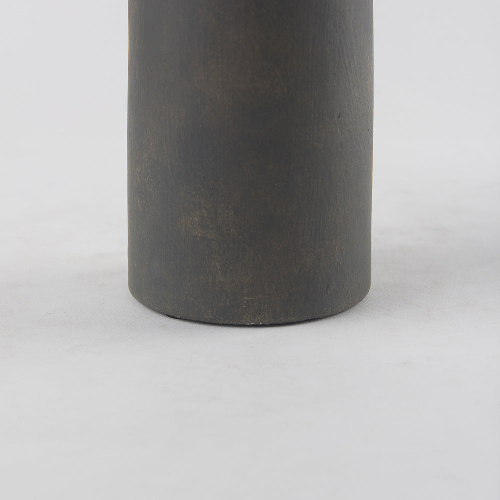 Mercana - Rylee 13.0H Dark Brown Ceramic Vase - 69803 view 9