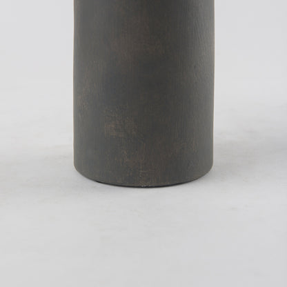 Mercana - Rylee 13.0H Dark Brown Ceramic Vase - 69803 view 9