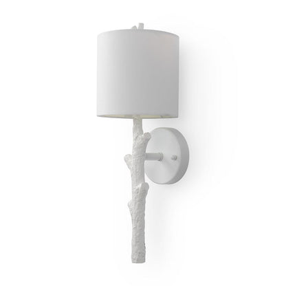 Mercana - Sabinal II 7.5x18 White Resin Tree Branch Wall Sconce - 65248 view 1
