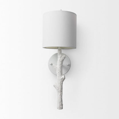 Mercana - Sabinal II 7.5x18 White Resin Tree Branch Wall Sconce - 65248 view 2