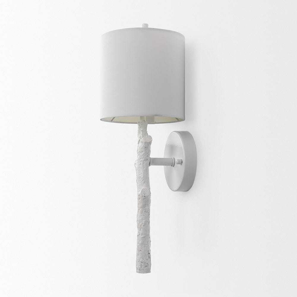 Mercana - Sabinal II 7.5x18 White Resin Tree Branch Wall Sconce - 65248 view 3