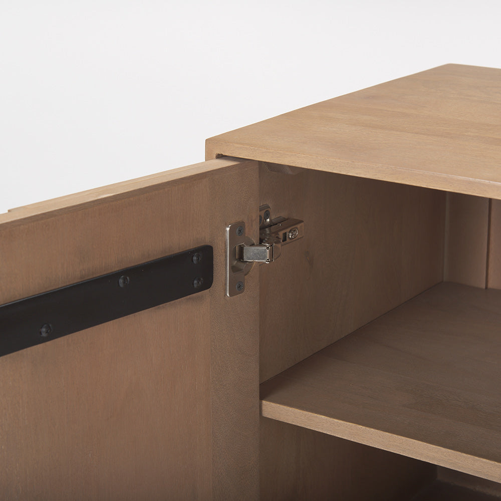 Mercana - Sable 37.0L x 17.0W x 30.5H Light Brown Wood Accent Cabinet - 69889 view 8