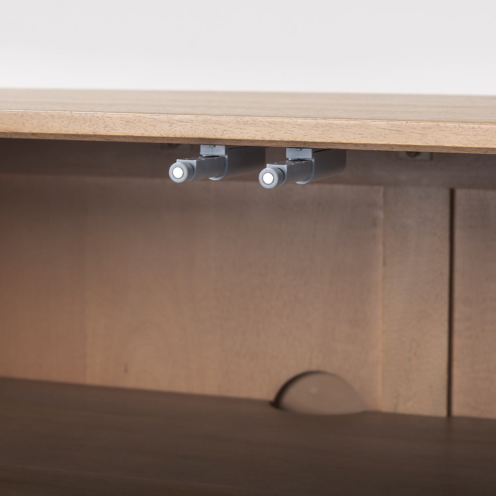 Mercana - Sable 37.0L x 17.0W x 30.5H Light Brown Wood Accent Cabinet - 69889 view 9