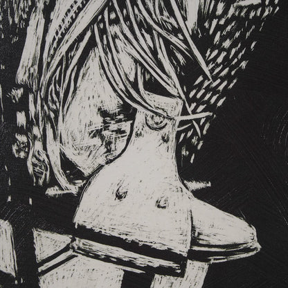 Mercana - Saddled Up I by Mercana Studio a Hand Embellished Framed Art Print - 15613 view 6