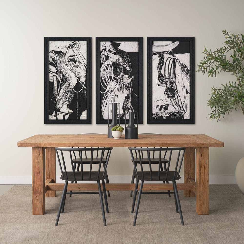 Mercana - Saddled Up II by Mercana Studio a Hand Embellished Framed Art Print - 15614 view 8
